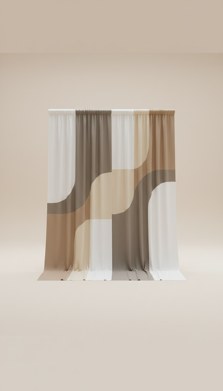 Soft Mocha Vinyl Event Backdrop